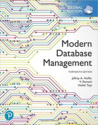 Modern Database Management, Global Edition (13th Edition) [2019] - Original PDF